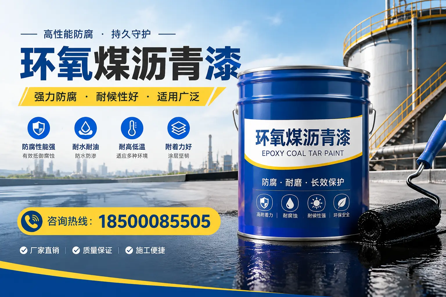 环氧煤沥青漆的储存与运输注意事项,大同企业须知